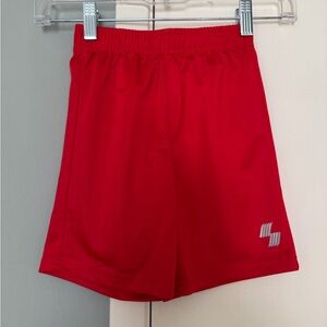 NWT! Vibrant Red Kids' Athletic Shorts